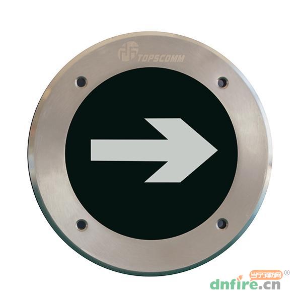 TS-BLJC-1LEI0.5W-M004集中電源集中控制型消防應(yīng)急標(biāo)志燈具 地埋金屬單向疏散指示燈,鼎信消防,消防應(yīng)急疏散指示燈