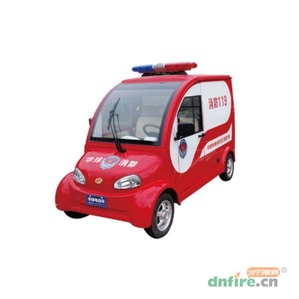 微型消防車 2人座電動消防車