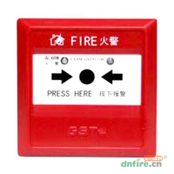 J-SAM-GST9121B手動火災(zāi)報警按鈕,海灣GST,不含電話插孔