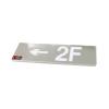 ZC-BLJC-1LROEⅡ0.5W-A2J超薄不銹鋼應(yīng)急指示燈具,中川電氣,消防應(yīng)急疏散指示燈