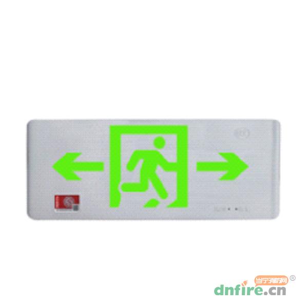 N-BLJC-1LROXEⅡ0.25WZGM集電集控單面中型銀色新型拉絲面板弧形標(biāo)志燈N83032-A,拿斯特,消防應(yīng)急疏散指示燈