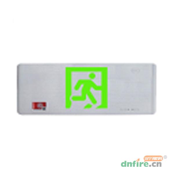 N-BLJC-1LROXEⅡ0.25WZGM集電集控單面中型銀色新型拉絲面板弧形標(biāo)志燈N83036-A