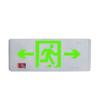 N-BLJC-1LROXEⅡ0.25WZGM集電集控單面中型銀色新型拉絲面板弧形標(biāo)志燈N83032-A,拿斯特,消防應(yīng)急疏散指示燈