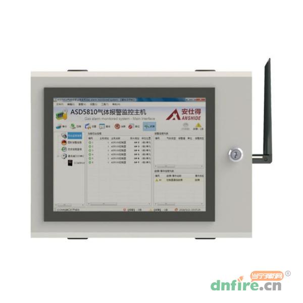 ASD5810無線通信氣體報警監(jiān)控主機
