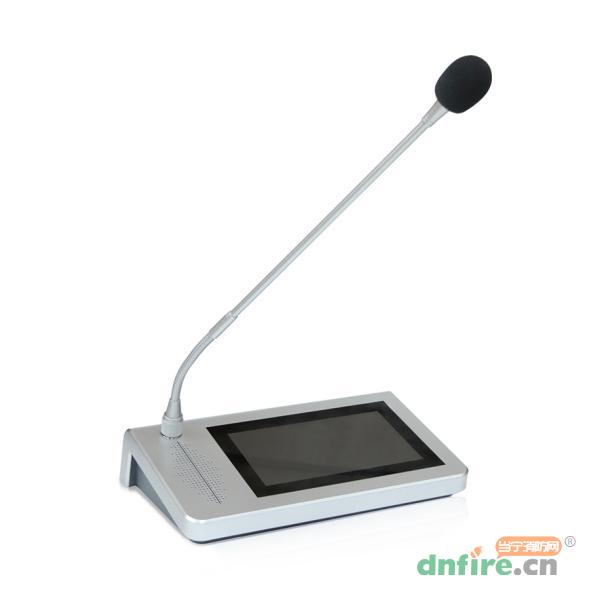 IP-X307桌面式IP話筒 帶7寸顯示屏,佐都ZOODO,話筒