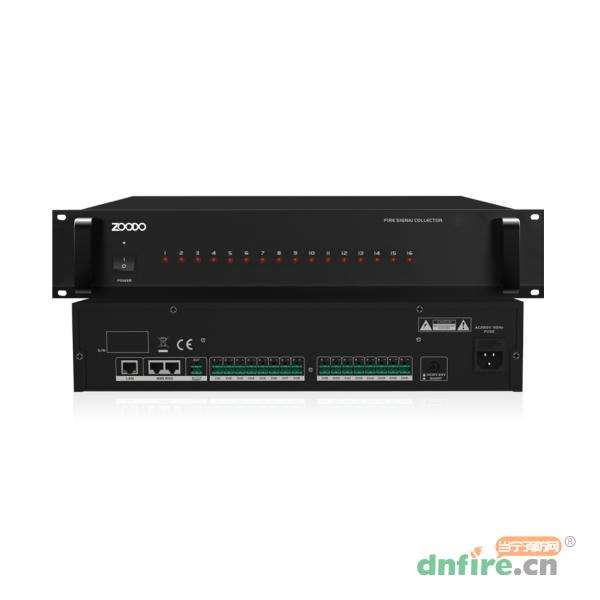IP-X216 IP消防采集器16路,佐都ZOODO,消防廣播主機