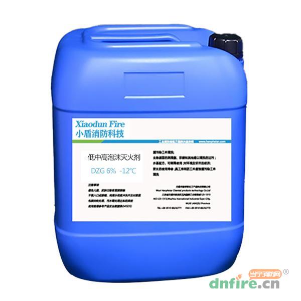 DZ6% -12℃低中泡沫滅火劑,小盾消防科技,泡沫滅火劑