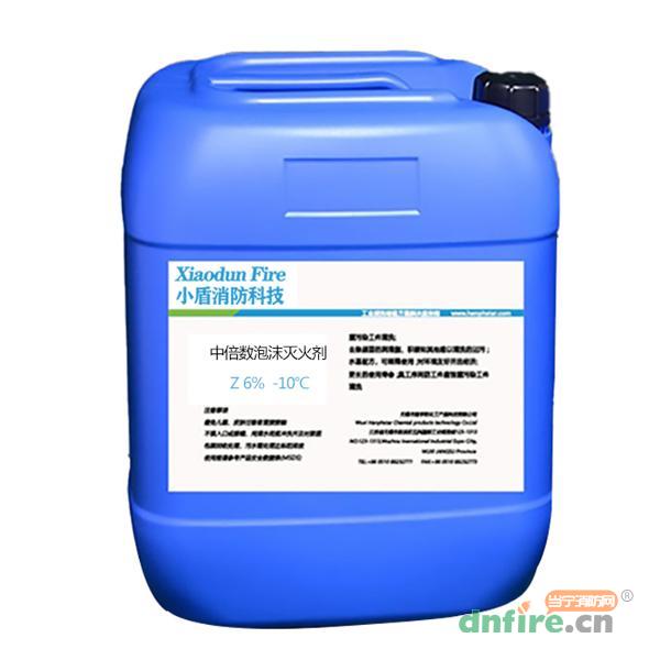 Z6%-10℃中倍數(shù)泡沫滅火劑,小盾消防科技,泡沫滅火劑
