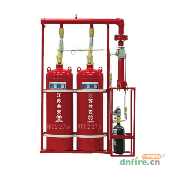QMQ4.2/100N有管網(wǎng)七氟丙烷滅火設(shè)備 100L,江蘇共安,有管網(wǎng)七氟丙烷氣體滅火系統(tǒng)