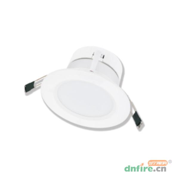 LG-ZFJC-E5W-ZT2集中電源集中控制型消防應(yīng)急照明燈具 4寸鋁塑筒燈,樂工光電,消防應(yīng)急照明燈