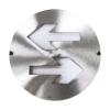 GB-BLJC-1LREⅠ0.4W-S2022ZG集中電源集中控制型消防應(yīng)急標(biāo)志燈具 鋼面直邊,,