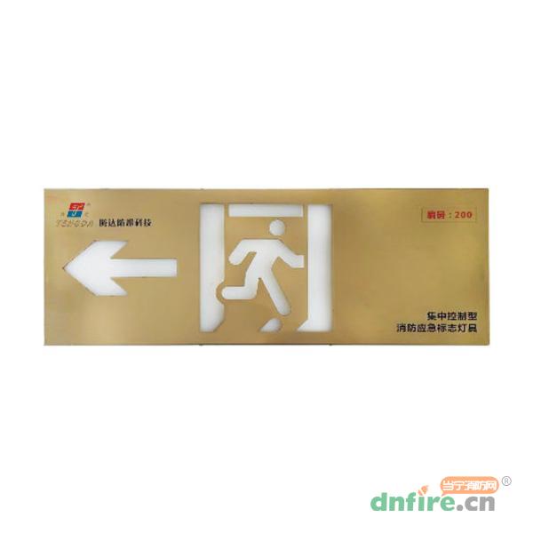 TD-BLZC-1LROEⅢ2W自帶電源集中控制型應(yīng)急標(biāo)志燈具,騰達(dá)防爆,消防應(yīng)急疏散指示燈