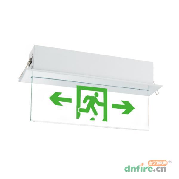 Z-BLJC-2LROEⅡ0.5W-1432集中電源集中控制型消防應(yīng)急標(biāo)志燈具 嵌頂式,樂工光電,消防應(yīng)急疏散指示燈