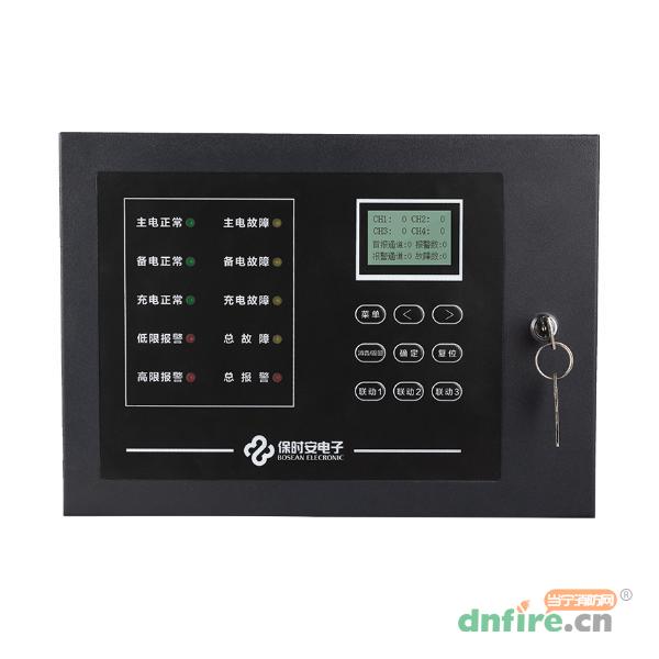 A-4000可燃?xì)怏w報(bào)警控制器 4點(diǎn),保時(shí)安,氣體報(bào)警控制器