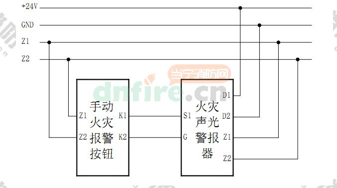 聲光報(bào)警器接線