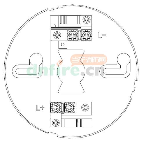 GT600編址探測器安裝底座