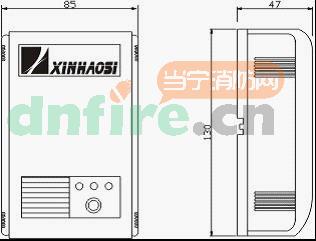BT-AT2004A獨(dú)立式可燃?xì)怏w探測器結(jié)構(gòu)特征
