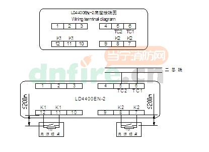 LD4400EN-2端子圖與接線圖示例