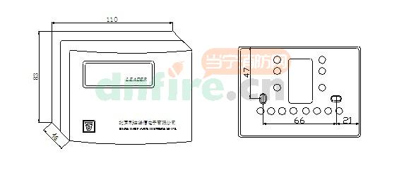 LD4401E編碼型紅外光束探測器接口模塊