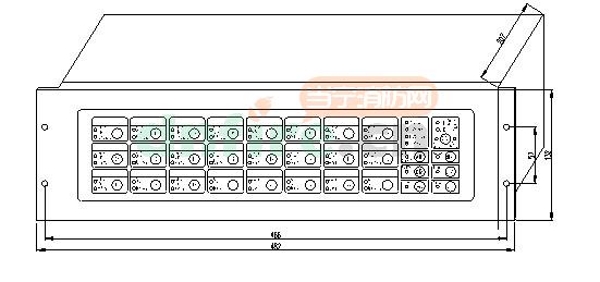 GB4524多線廣播區(qū)域控制盤