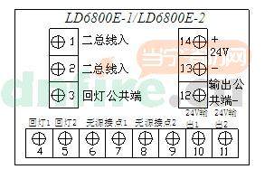 端子圖與接線圖示例