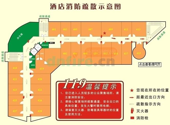 “逃生路線圖”關(guān)鍵時候起大作用
