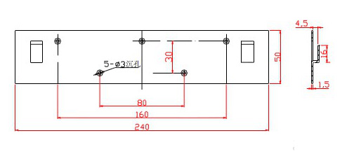 SFJK-201可燃?xì)怏w控制器安裝及外形尺寸