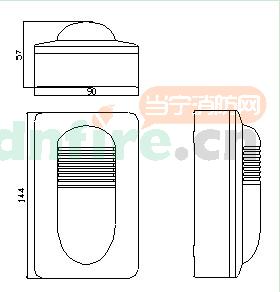 HX-100B/T火災(zāi)聲光警報(bào)器結(jié)構(gòu)特征