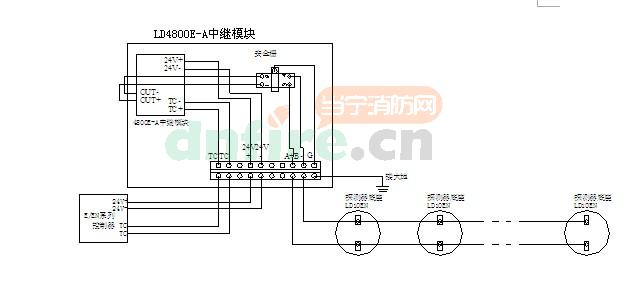 LD4800E-A端子圖與接線圖示例