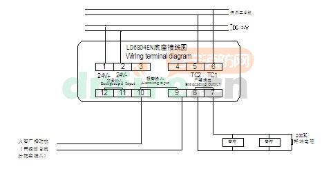 端子圖與接線圖示例