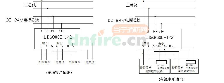 端子圖與接線圖示例