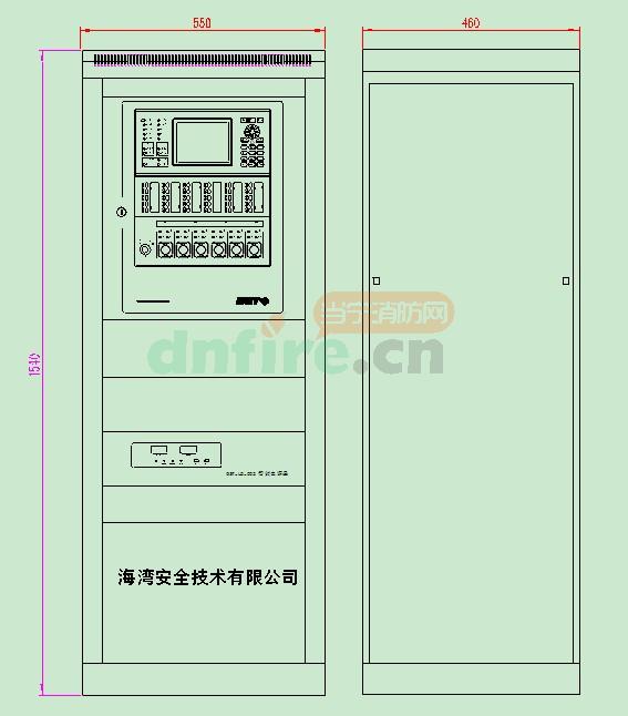JB-QB-GST200火災報警控制器