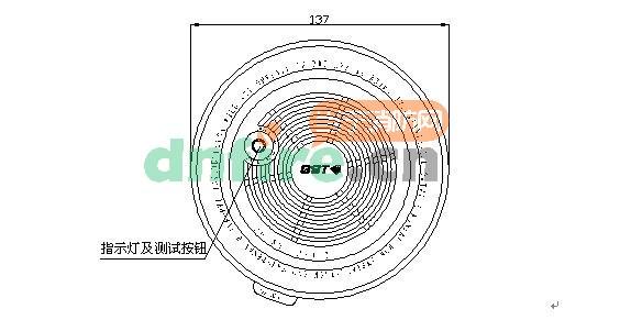 JTY-GF-GST103/B獨(dú)立式感煙火災(zāi)探測(cè)報(bào)警器