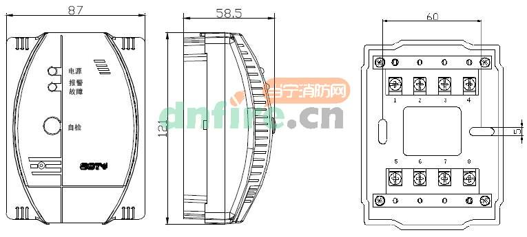 GST-BT002M點(diǎn)型可燃?xì)怏w探測器
