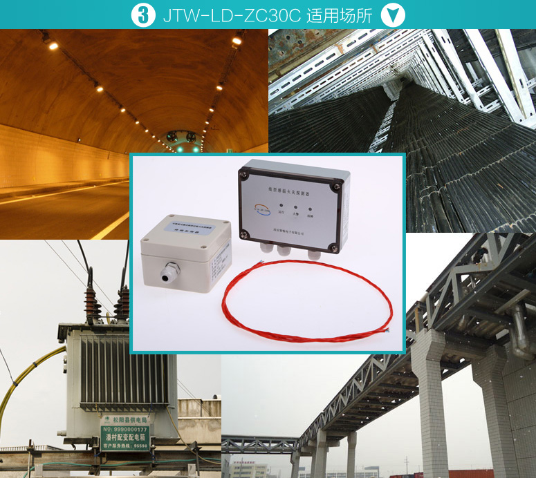 JTW-LD-ZC30C可恢復(fù)式纜式線型定溫火災(zāi)探測(cè)器適用場(chǎng)所