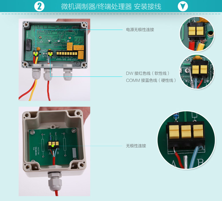 JTW-LD-ZC30C微機調(diào)制器/終端處理器安裝接線詳解