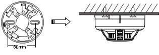 JTY-GD-DG311多線感煙火災(zāi)探測(cè)器安裝