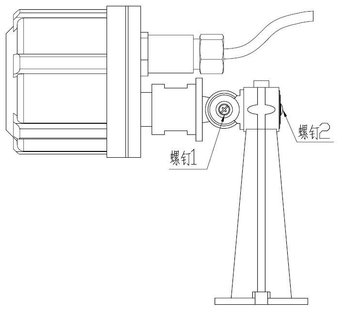 DN-HW/C-09火焰探測器的安裝方式