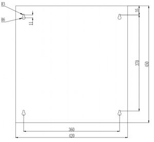 SL-M720可燃?xì)怏w報(bào)警控制器安裝示意圖