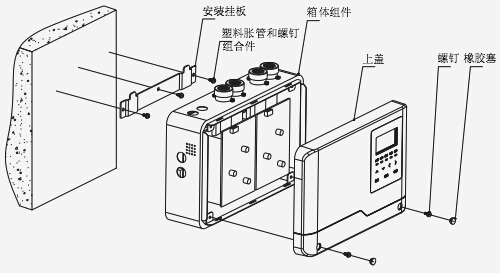 JTY-GXF-GST2D安裝示意圖
