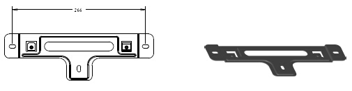 XSS-1000吸氣式感煙火災(zāi)探測器安裝板安裝