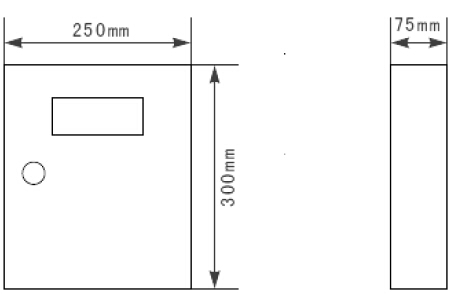 USC6506A無源中繼器外形尺寸
