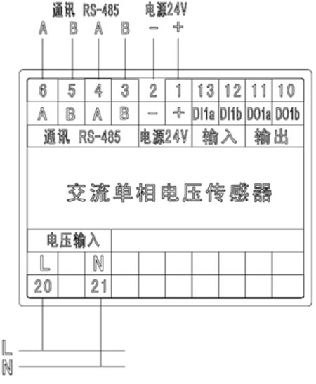 USC6521單相交流電壓監(jiān)測傳感器