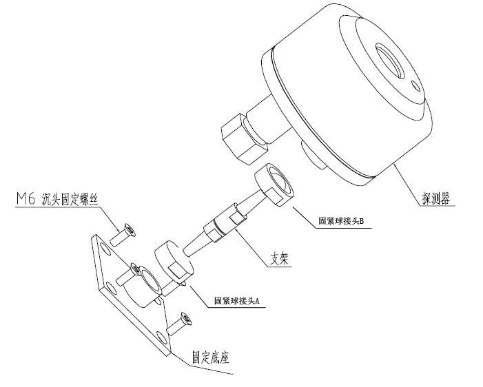 JTGB-UH-YC103-IR2點(diǎn)型紅外火焰探測器安裝方式