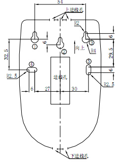 AEC2361獨(dú)立式可燃?xì)怏w探測(cè)器安裝底板
