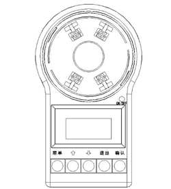 FF-BMQ-1電子編碼器外觀示意圖