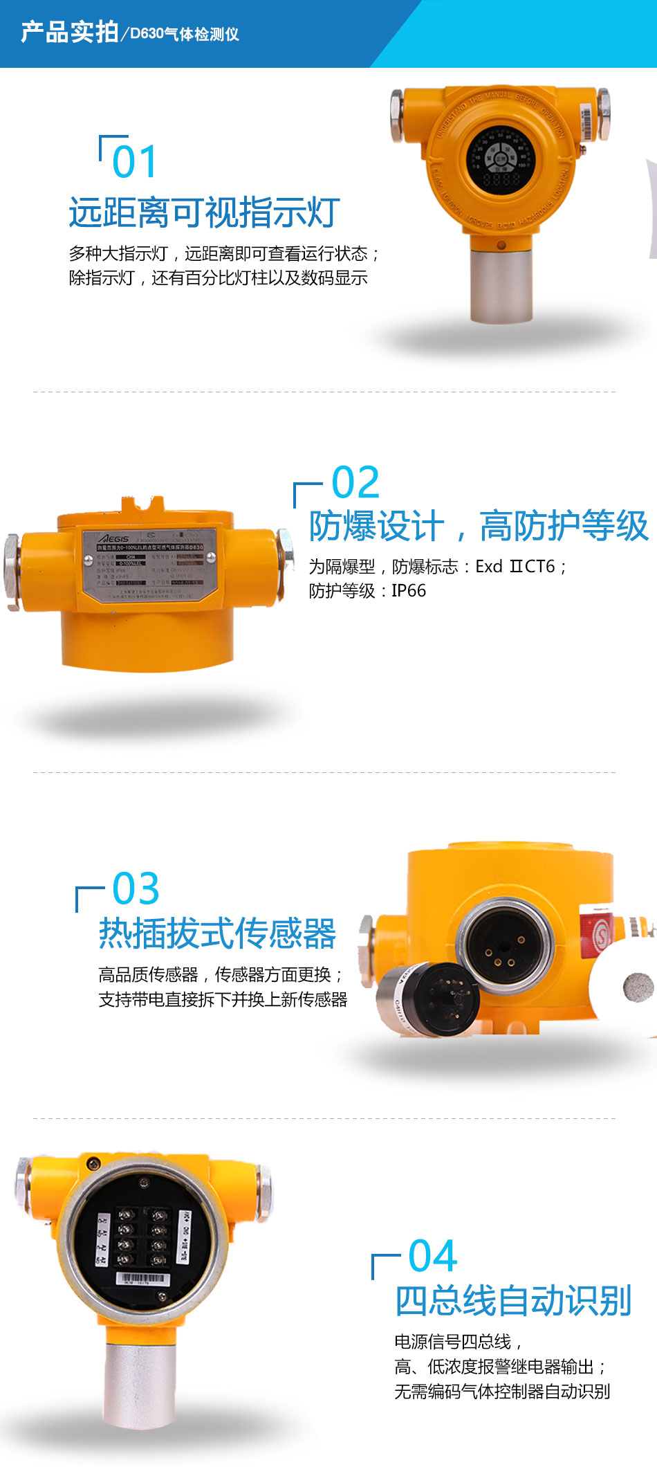 D630氣體檢測(cè)儀產(chǎn)品實(shí)拍圖