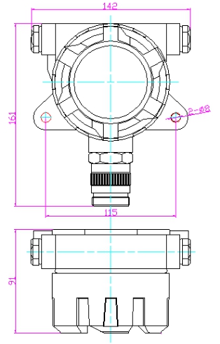 QH10N可燃?xì)怏w探測器