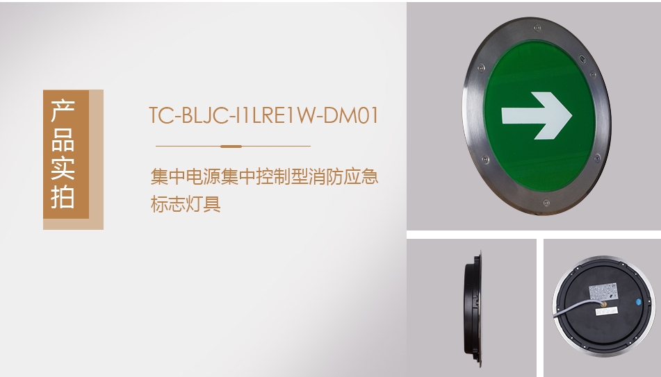 TC-BLJC-I1RE1W-DM01集中電源集中控制型消防應(yīng)急標志燈具實拍