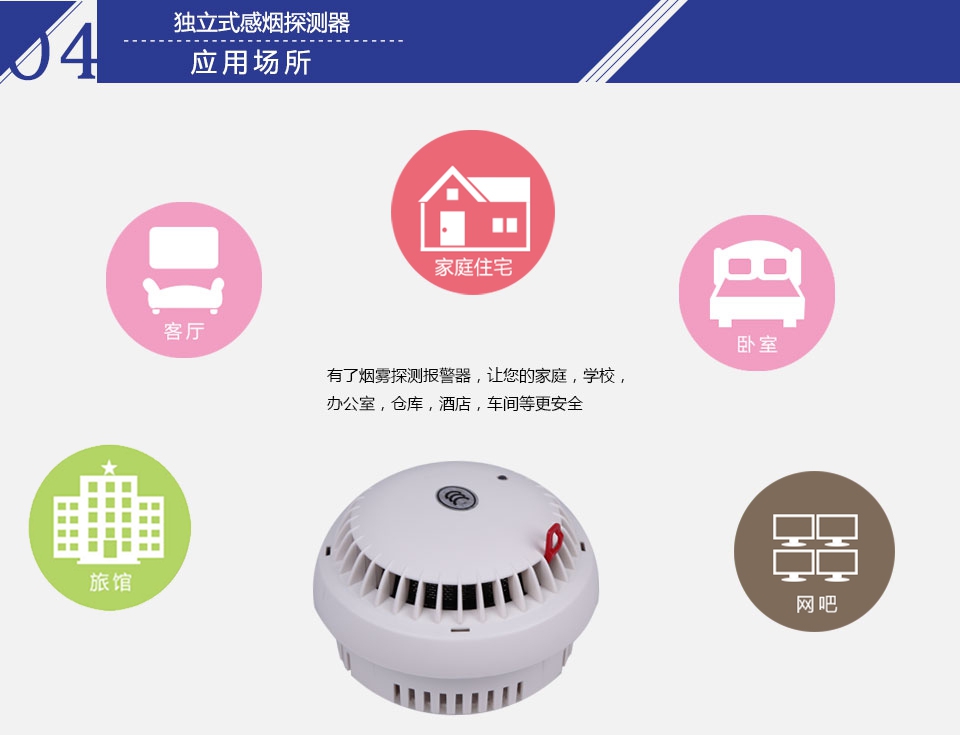 HDv sensys獨立式感煙火災探測器